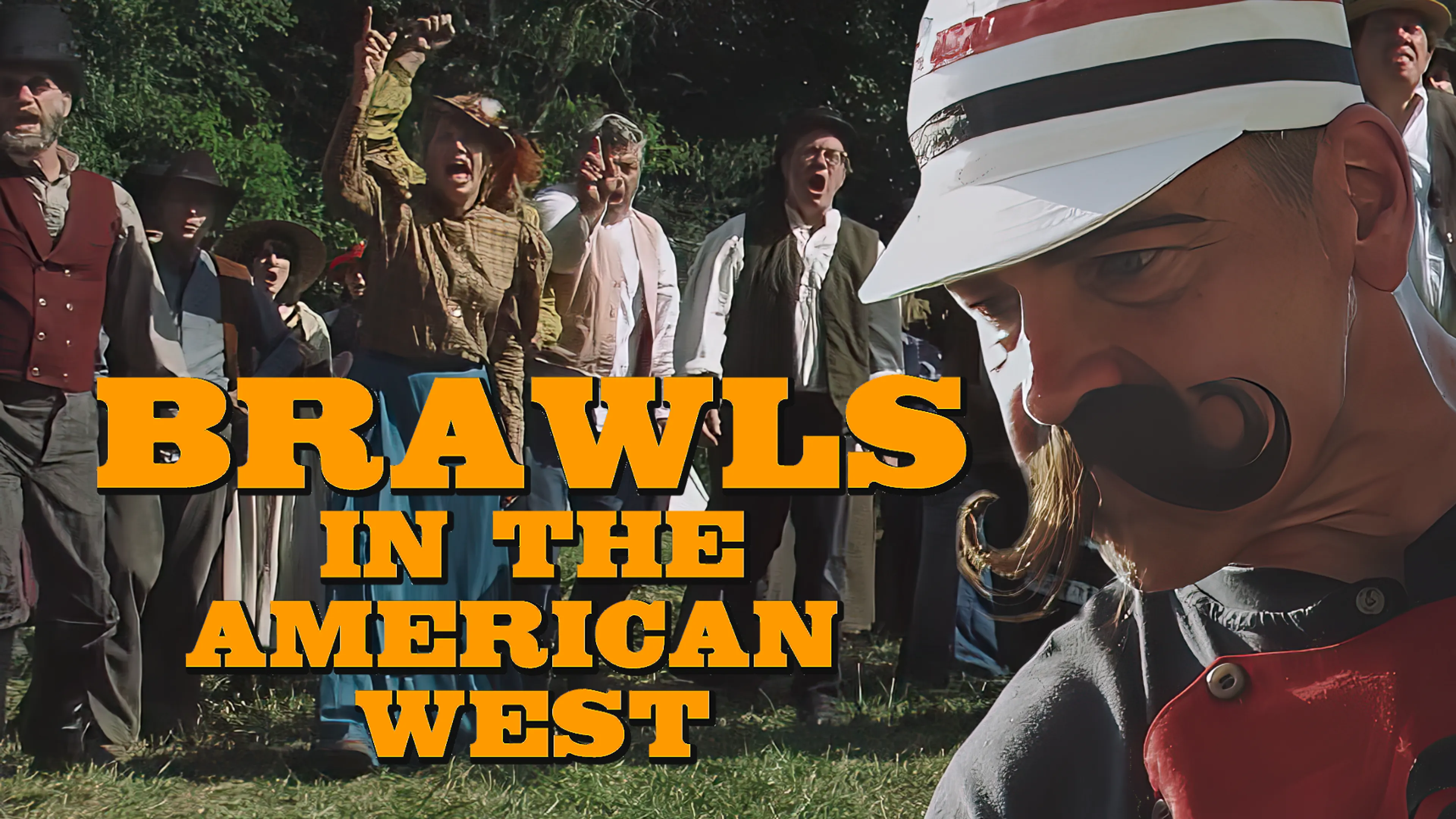 Brawls in the American West poster